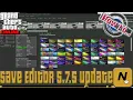 Grand Theft Auto V Online Save Editor 5 7 5 Update