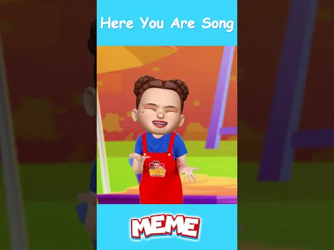 Here You Are Song For Kids 🎁💖 | Nursery Rhymes & Toddler Songs #shorts