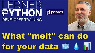 What does melt do in Pandas