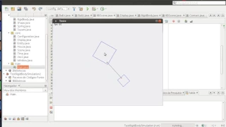 Java 2D physics from scratch - Rigid Body Test applying force outside of center of mass
