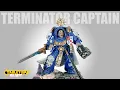 How To Paint an Ultramarines Terminator Captain for Warhammer 40 000