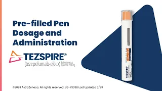 Learn To Use The TEZSPIRE tezepelumab-ekko Pre-filled Pen
