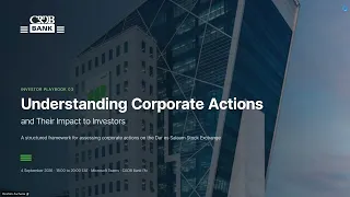 Understanding Corporate Actions and their Impact to Investors