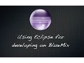 Using the Eclipse client for editing BlueMix projects on Git Jazz Hub
