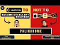 Palindrome Number Code Implementation Leetcode 9 Progression90