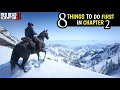 8 Things To Do First In Chapter 2 For An Amazing Headstart - RDR2