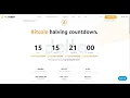 BITCOIN HALVING COUNTDOWN