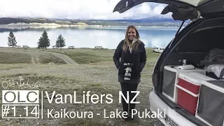 Vanlifers New Zealand – Kaikoura to Lake Pukaki – Odd Life Crafting Ep.1.14 ( Morando em uma van )