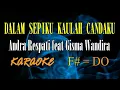 Download Lagu DALAM SEPIKU KAULAH CANDAKU - (CINTAKU) - KARAOKE ANDRA RESPATI ft GISMA WANDIRA (F#=DO) original