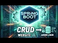 Spring Boot Admin Login CRUD Project Part 02 - CRUD Function Coding Solo Developer