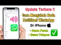 Download Lagu Cara Mengubah Nada Notifikasi WhatsApp Di iPhone