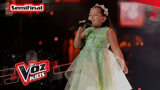 maite canta las margaritas en la semifinal la voz kids colombia 2022