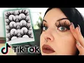 TikTok Made Me Try It Testing REALLY LONG Eyelashes For The First Time 25mm