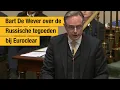 Bart De Wever over de Russische tegoeden bij Euroclear