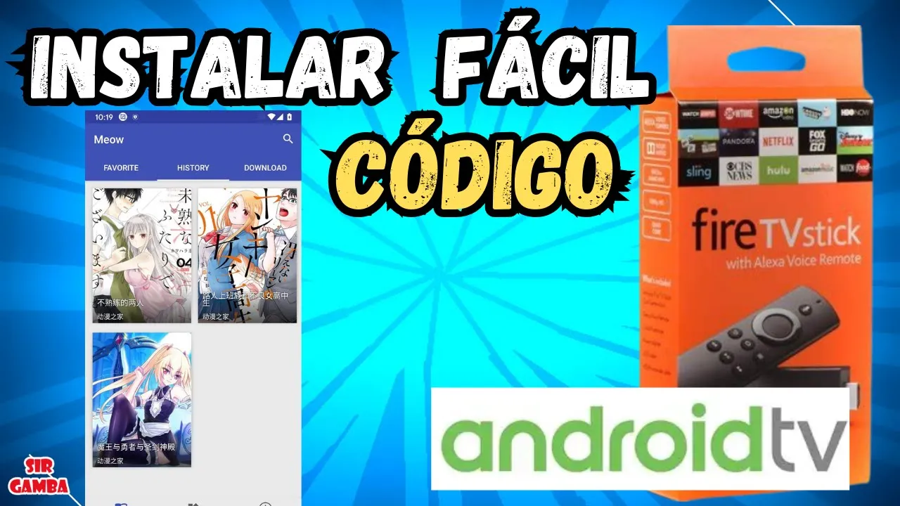 📥 Instalar AnlmeM30W en Fire TV Stick o Android TV 🔥 Paso a Paso