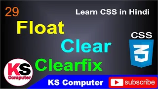 CSS Float and Clear Property Clearfix