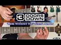 Lagu 3 Doors Down - Here Without You Guitar Lesson