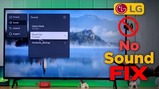 LG Smart TV No Sound FIXED Easy 2025 Solution