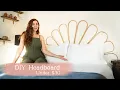 Cheap and easy DIY boho headboard