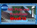 NFL Week 12 Picks Predictions and Bets for each Game