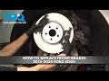How to Replace Front Brakes 2015-2024 Ford Edge