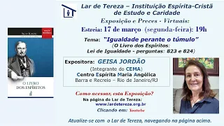 Lar de Tereza - "Igualdade perante o túmulo"