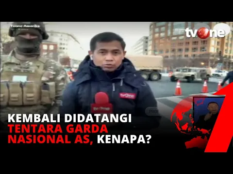Laporkan Situasi & Kondisi, Reporter tvOne Kembali Didatangi Tentara Garda Nasional AS | tvOne