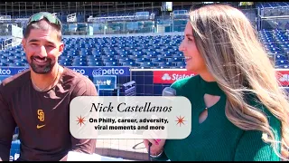 NICK CASTELLANOS On Philly fallout adversity viral moments career hobbies family much more