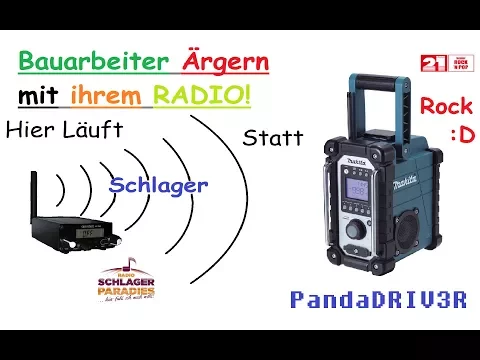 Download MP3 BAUARBEITER ÄRGERN mit ihrem RADIO! Jetzt läuft Schlager :D /// PandaDRIV3R ///