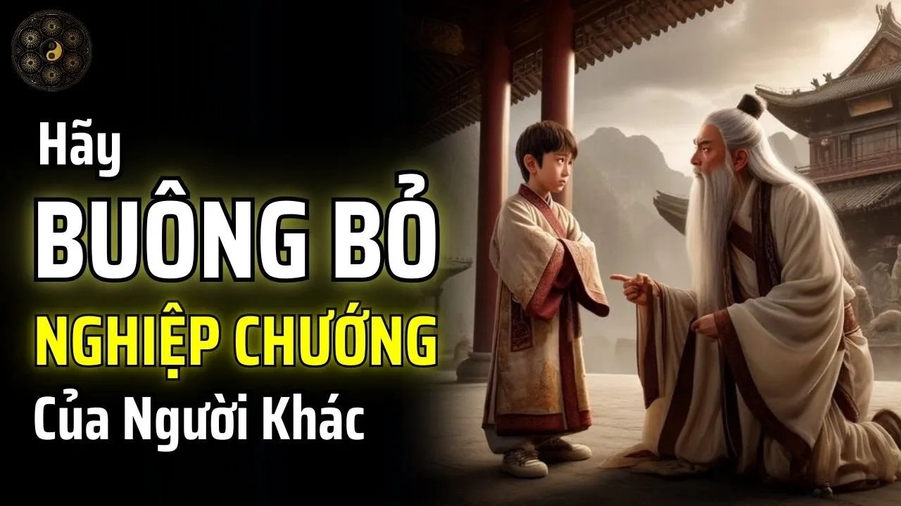 Outline Video HÃY HỌC CÁCH BUÔNG BỎ NGHIỆP CHƯỚNG CỦA NGƯỜI KHÁC | THUẬT CỔ NHÂN