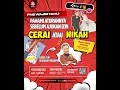 Lagu XPOV #10 izin perkawinan dan perceraian bagi PNS