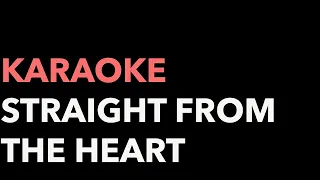 Straight From The Heart - (Karaoke Version) Bryan Adams