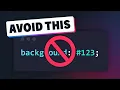 The problem with shorthands in CSS