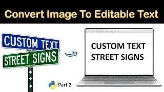 How to create Optical Character Recognition OCR App in Python Part 2