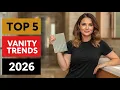 Top 5 Bathroom Vanity Trends for 2026