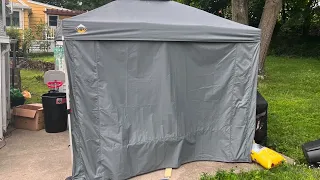 CROWN SHADES Canopy Tent 10x10 Pop Up Canopy Outdoor Shade Portable Instant Camping Beach Canopy