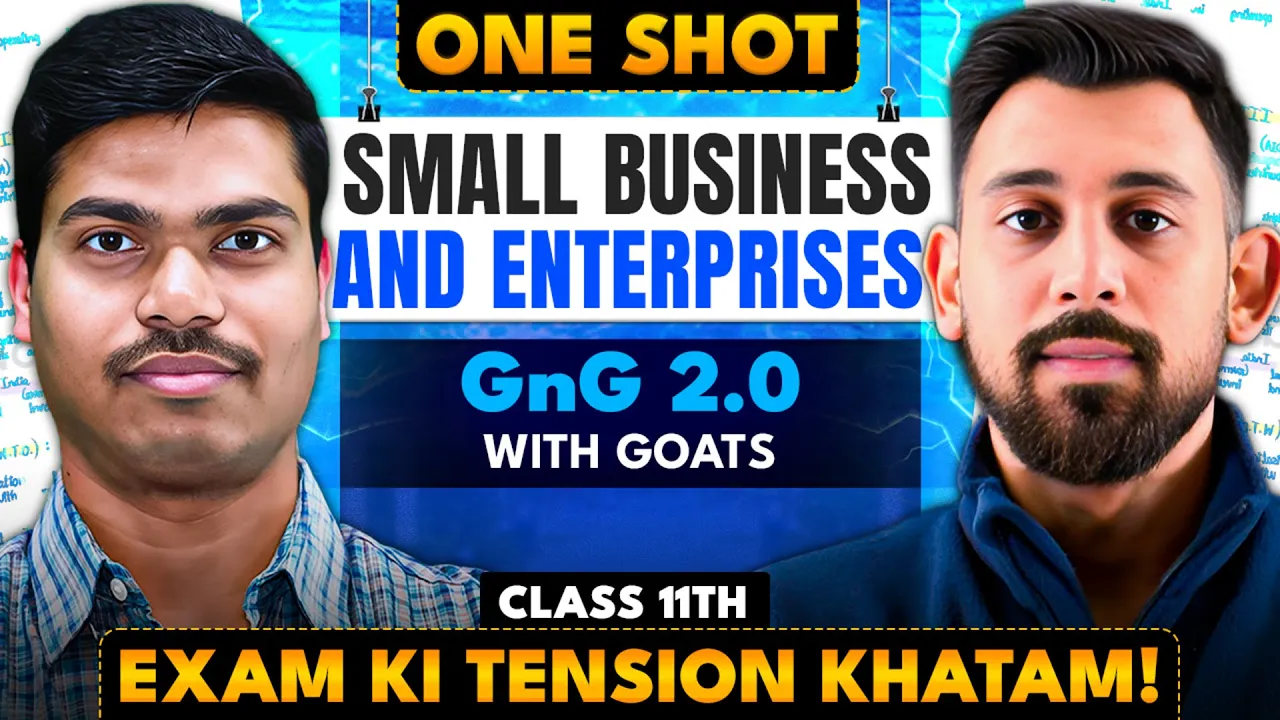 DAY 10 GNG 2.0 | MSME and Business Entrepreneurship | Chapter 8 | Class 11 | Business Studies