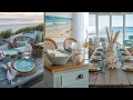 Coastal Dining Inspiration Elegant Rooms Seaside Tablescapes Beach Cottage Centerpieces