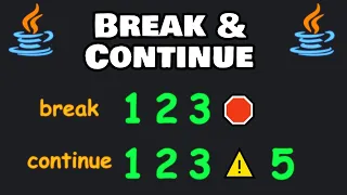 Learn BREAK CONTINUE in 2 minutes