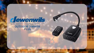 Smart Outdoor Lighting Solution Remote Control Dimmer - HORD01A