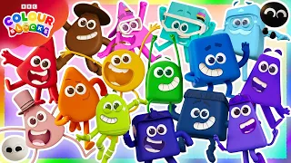 Meet The Gang Of 20 Kids Learn Colours With Colourblocks 