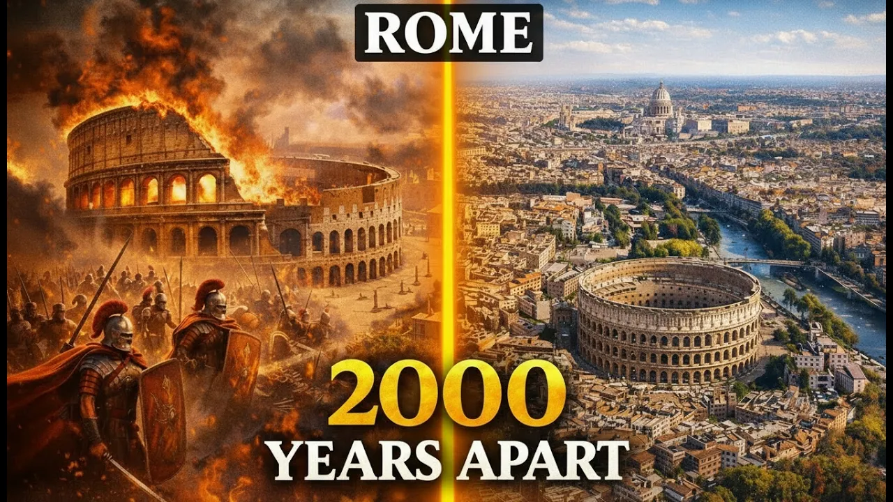 2,000 Years of Rome in 11 Minutes