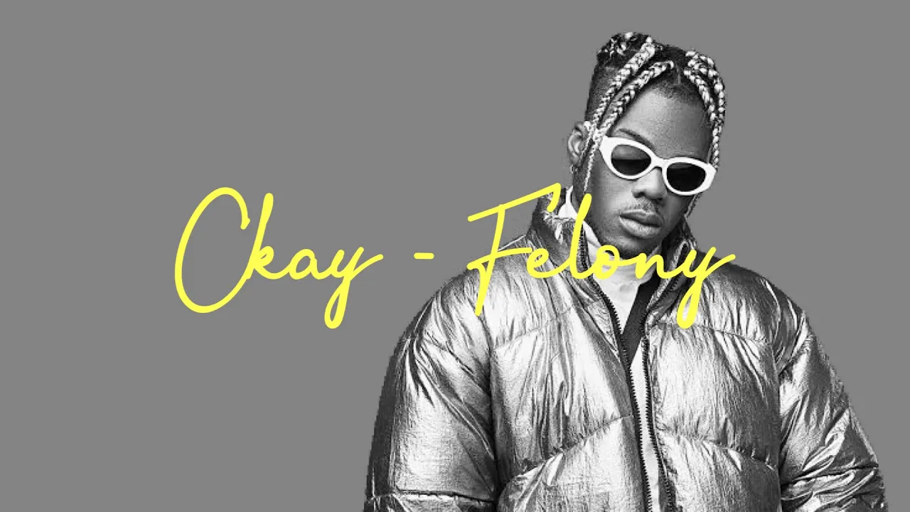 CKAY - FELONY (Lyrics Video)