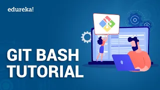Git Bash Tutorial Git Bash Basics Git and GitHub Tutorial DevOps Training Edureka
