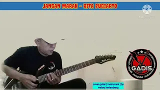 jangan marah rita sugiarto cover guitar instrument lyric by wahyu herlambang