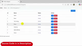 News Management System Java Spring Boot Thymeleaf Full Source Code