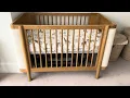Redondo upholstered crib from Crate Barrel