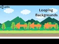 How to Make Looping Backgrounds Unity2D Tutorial