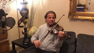 اغنية الفنان كاظم الساهر انا وليلى عازف الكمان نوري الجبوري 