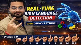 Real Time Sign Language Detection using OpenCV Python Tensorflow Computer Vision